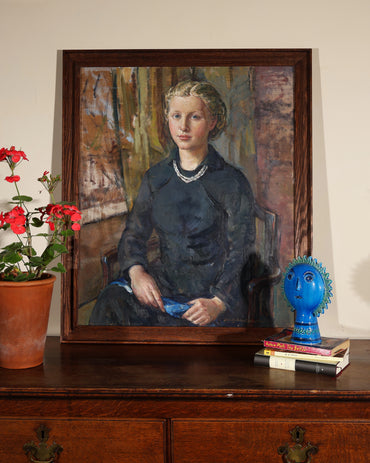 Dorothy Johnstone ARSA - Portrait of the Artist’s Daughter Anne