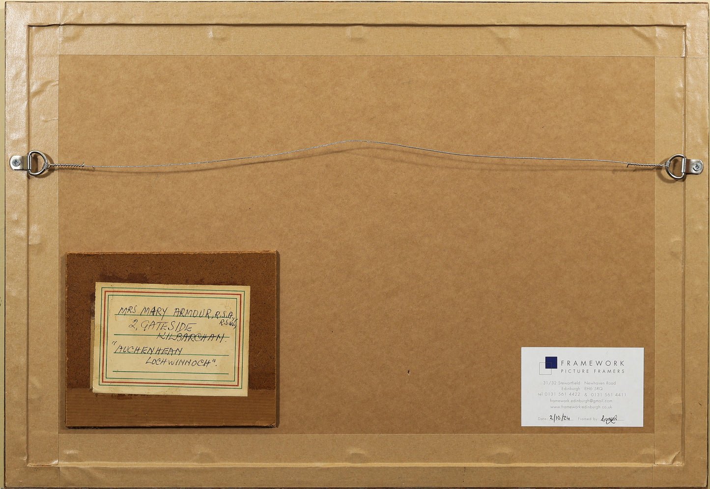 Mary Armour RSA RSW - Auchenhean, Lochwinnoch