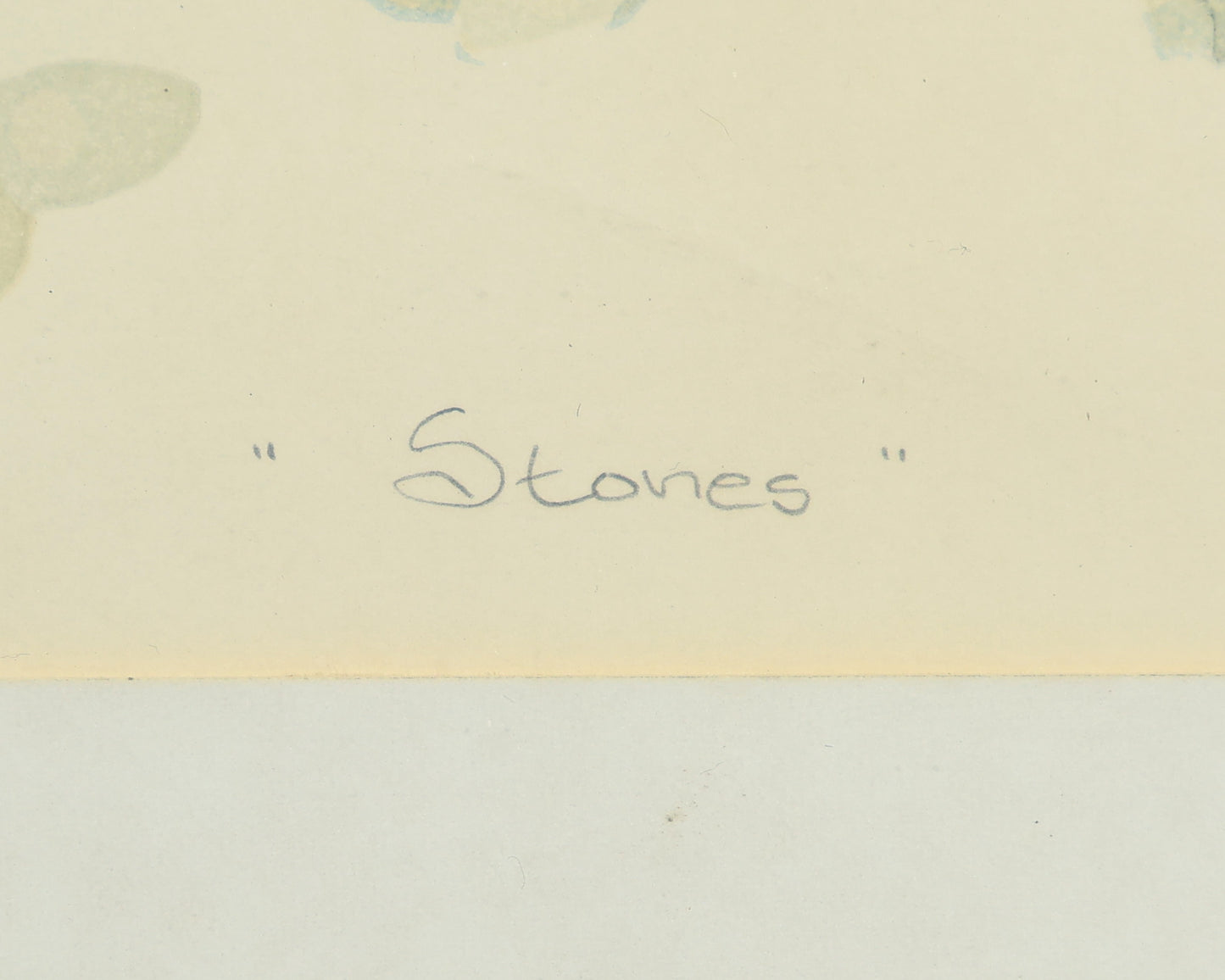 Barbara Robertson, "Stones"