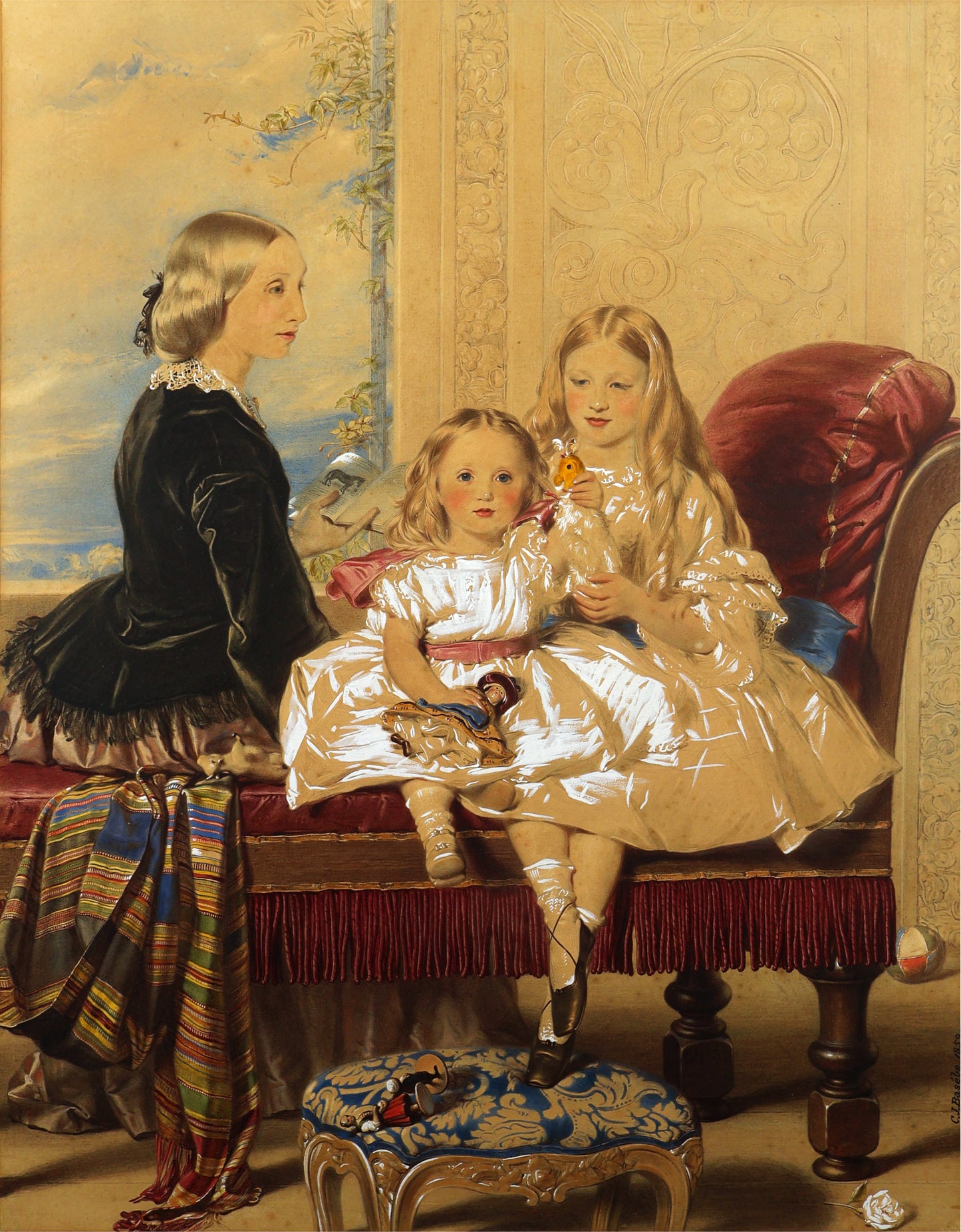Charles Basebe - In the Nursery