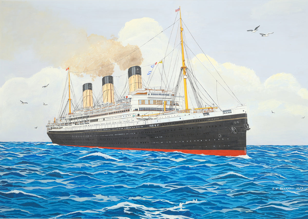 E. W. Bearman - R.M.S. Majestic