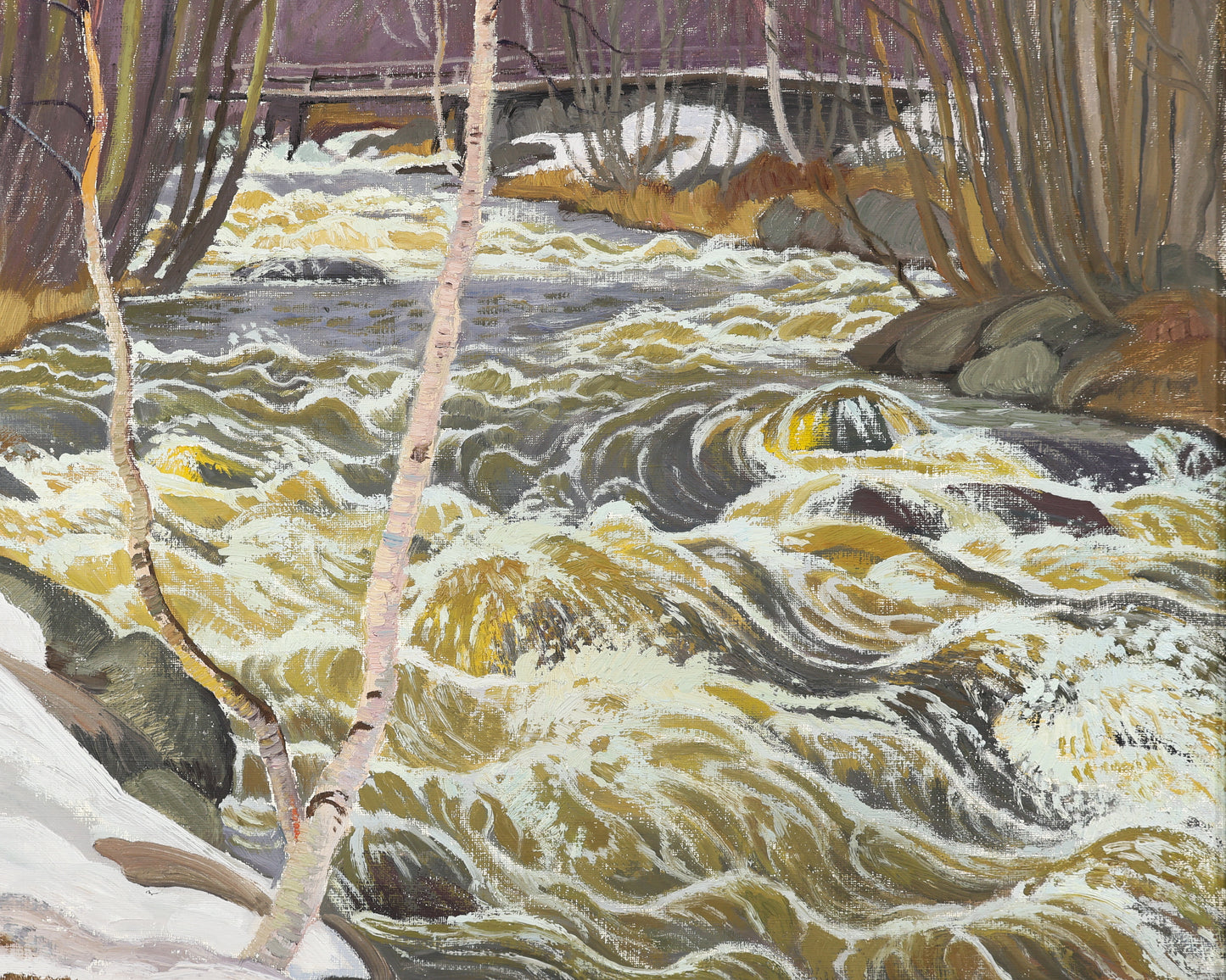 Ivan Bergdahl, Spring River, Gådeån, Härnösand