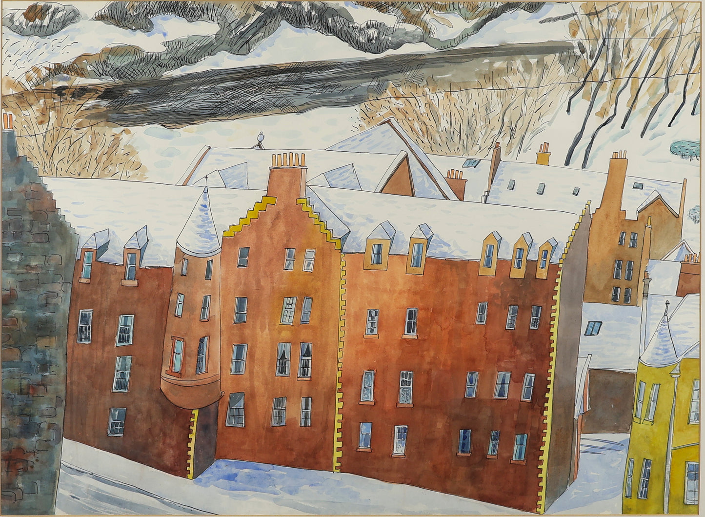 Hilary Birch - Webster's Land in the Snow