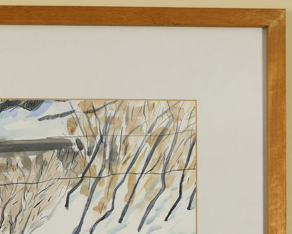 Hilary Birch - Webster's Land in the Snow