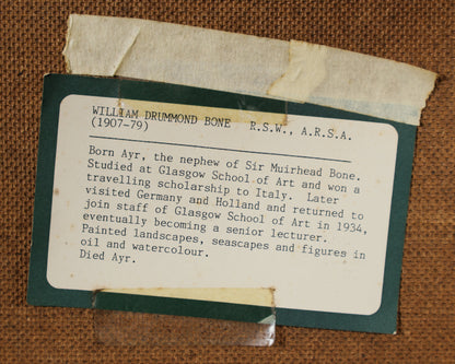 William Drummond Bone R.S.W. A.R.S.A. - Corrag Buidhe