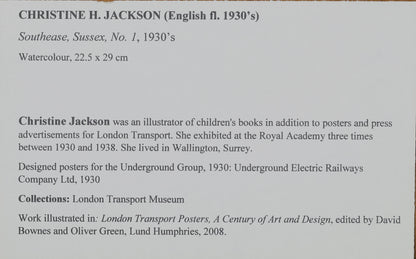 Christine H. Jackson - Southease Sussex