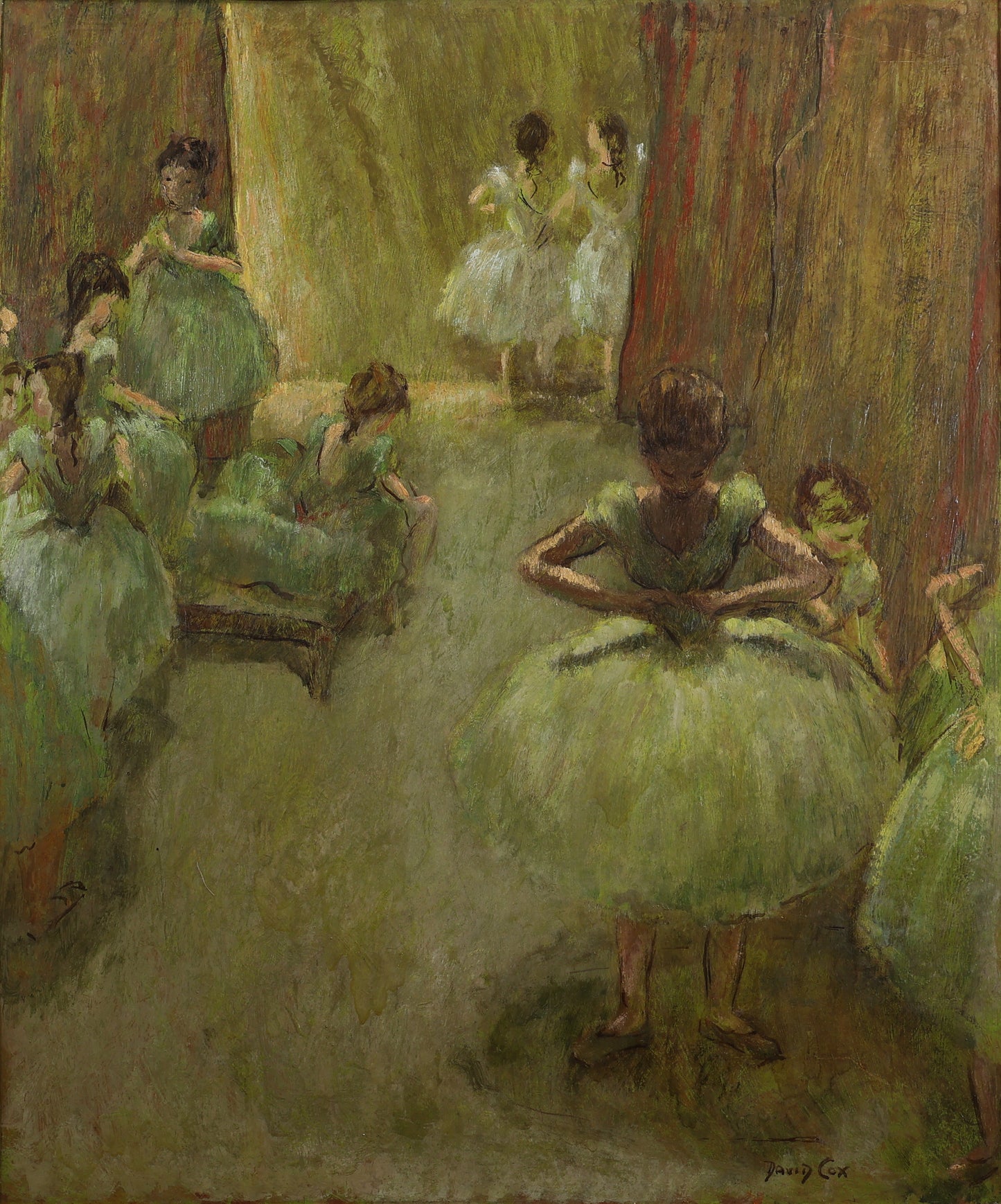 David Cox R.W.A. R.O.I. – Ballet Dancers