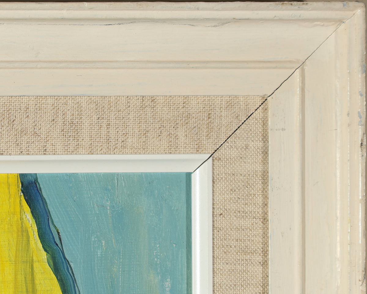 Ronald A. H. Craig – Still Life with Plant & Yellow Cloth