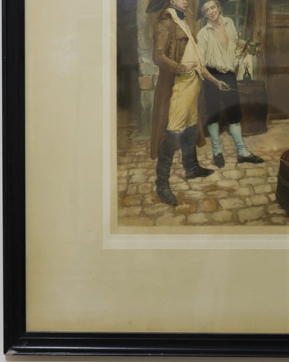 Thomas Hamilton Crawford After Meissonier - "The Sign Painter"