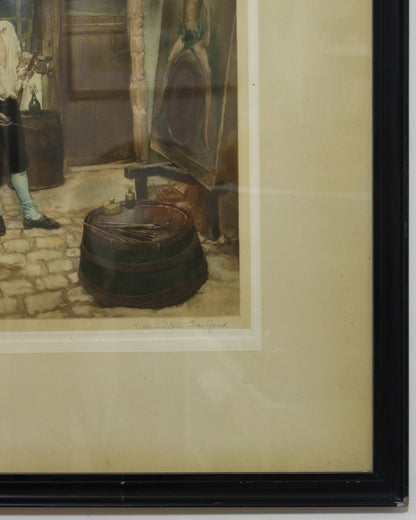 Thomas Hamilton Crawford After Meissonier - "The Sign Painter"