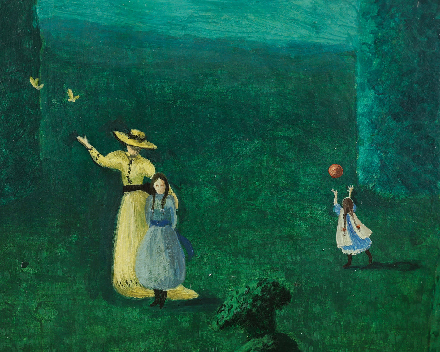 Michelle Dash – Dreamlike Surreal Garden Scene