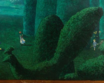 Michelle Dash – Dreamlike Surreal Garden Scene