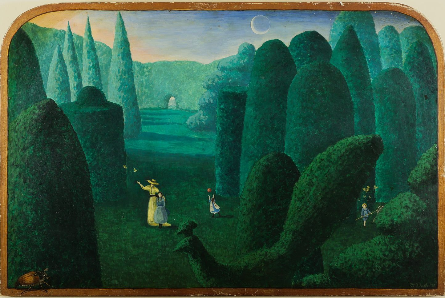 Michelle Dash – Dreamlike Surreal Garden Scene