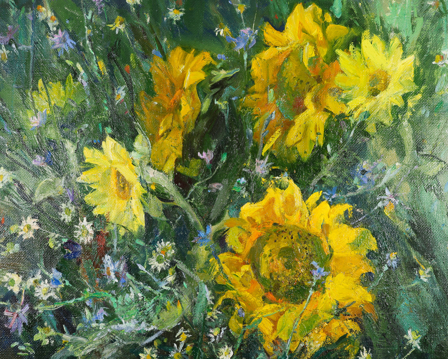 Vladimir Isaakovich Erlikh — Sunflowers