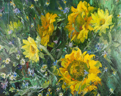 Vladimir Isaakovich Erlikh — Sunflowers