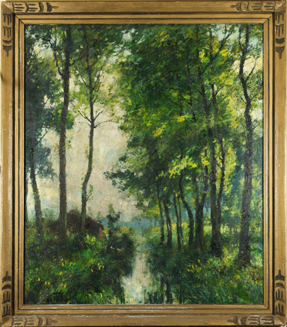 Woodland River Scene