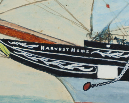 A. Frall – Harvest Home Clipper Ship at Sea