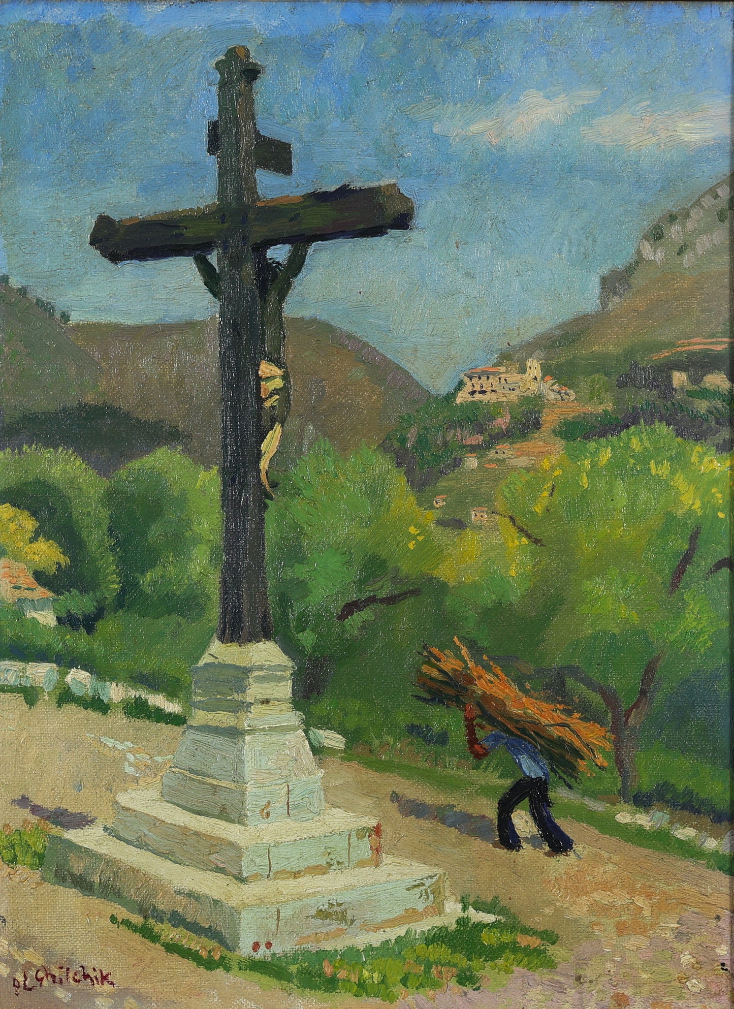 David L Ghilchik ROI, The Calvary, Vence