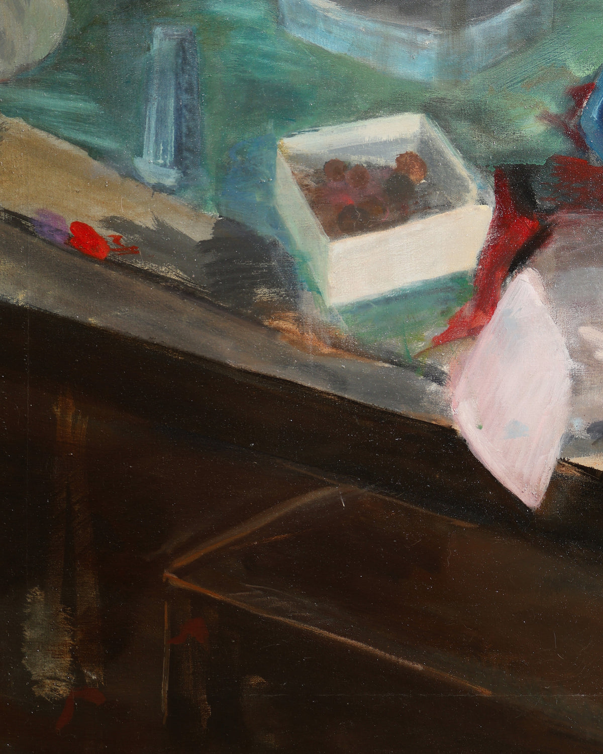 Maggie Greer - Still Life with Flowers and Objects