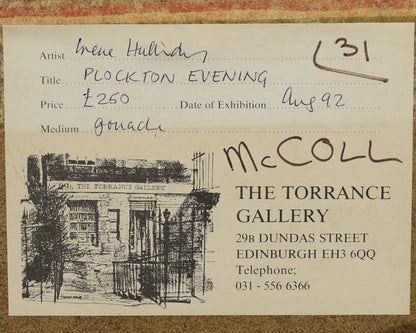 Irene Halliday RSW – Plockton Evening