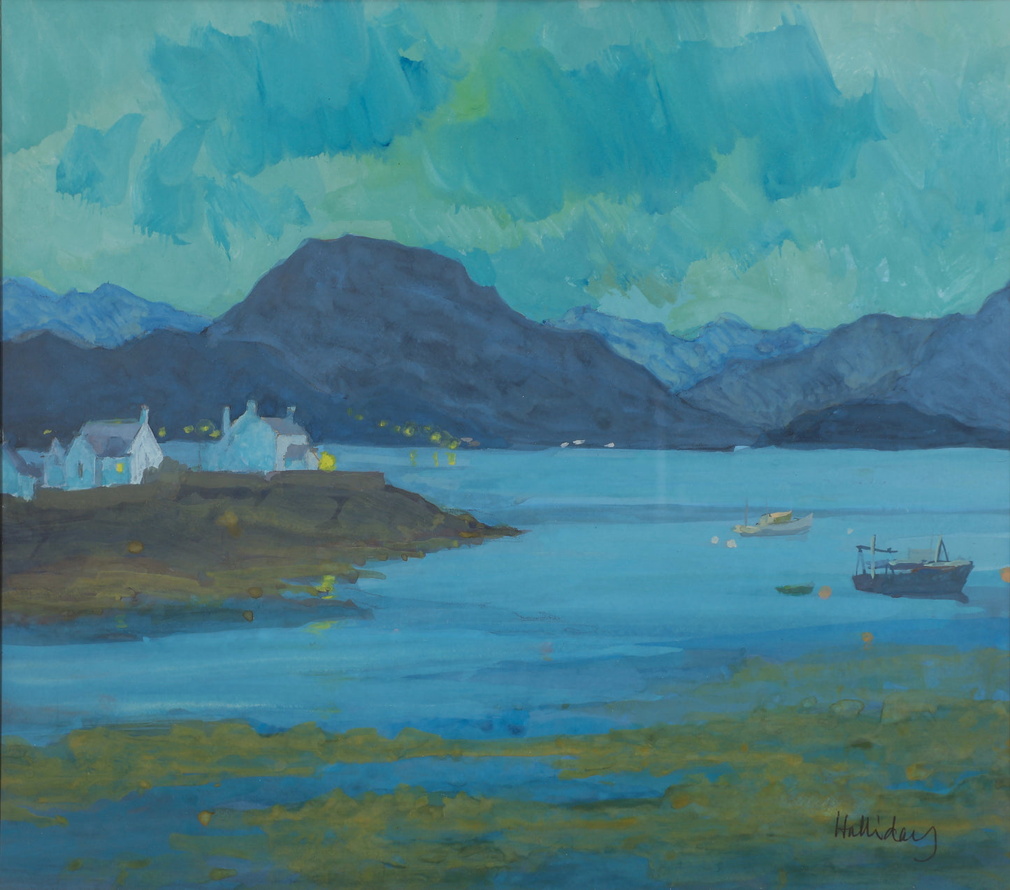 Irene Halliday RSW – Plockton Evening