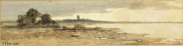 Charles Harmony Harrison, Norfolk Coastal Broadland Scene