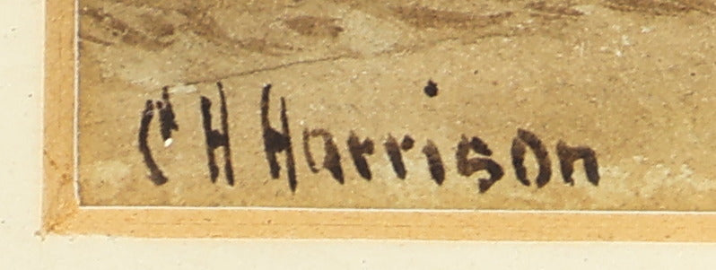 Charles Harmony Harrison, Norfolk Coastal Broadland Scene