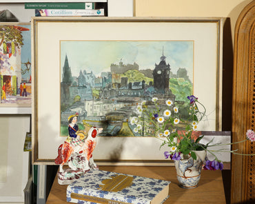 Janella B. C. Izatt - View of Edinburgh from Calton Hill