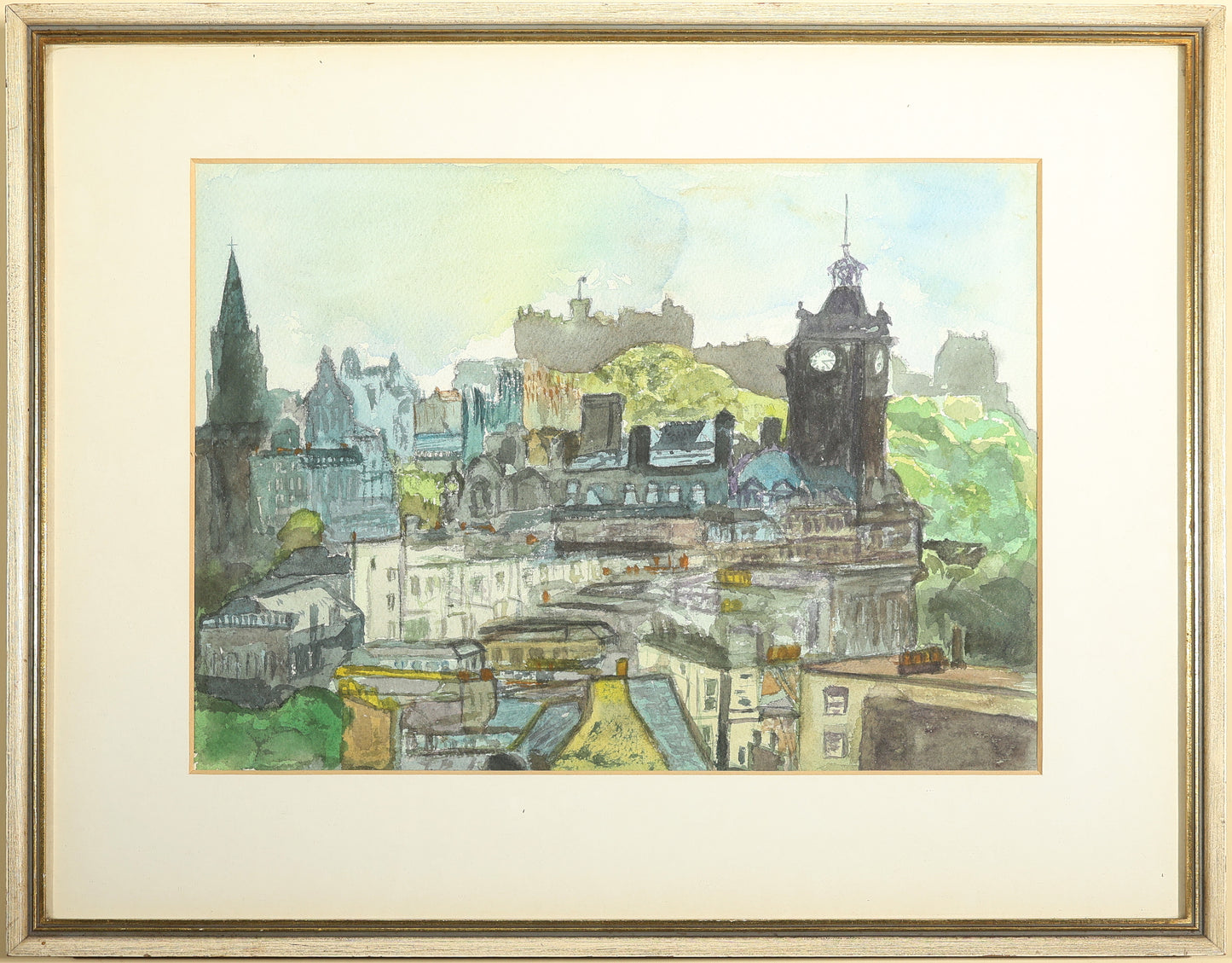 Janella B. C. Izatt - View of Edinburgh from Calton Hill