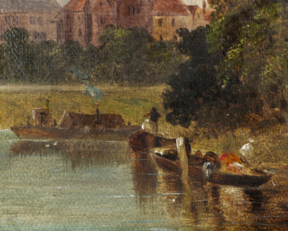 Janes - Lichfield Cathedral from Minster Pool
