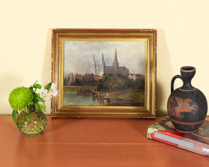 Janes - Lichfield Cathedral from Minster Pool