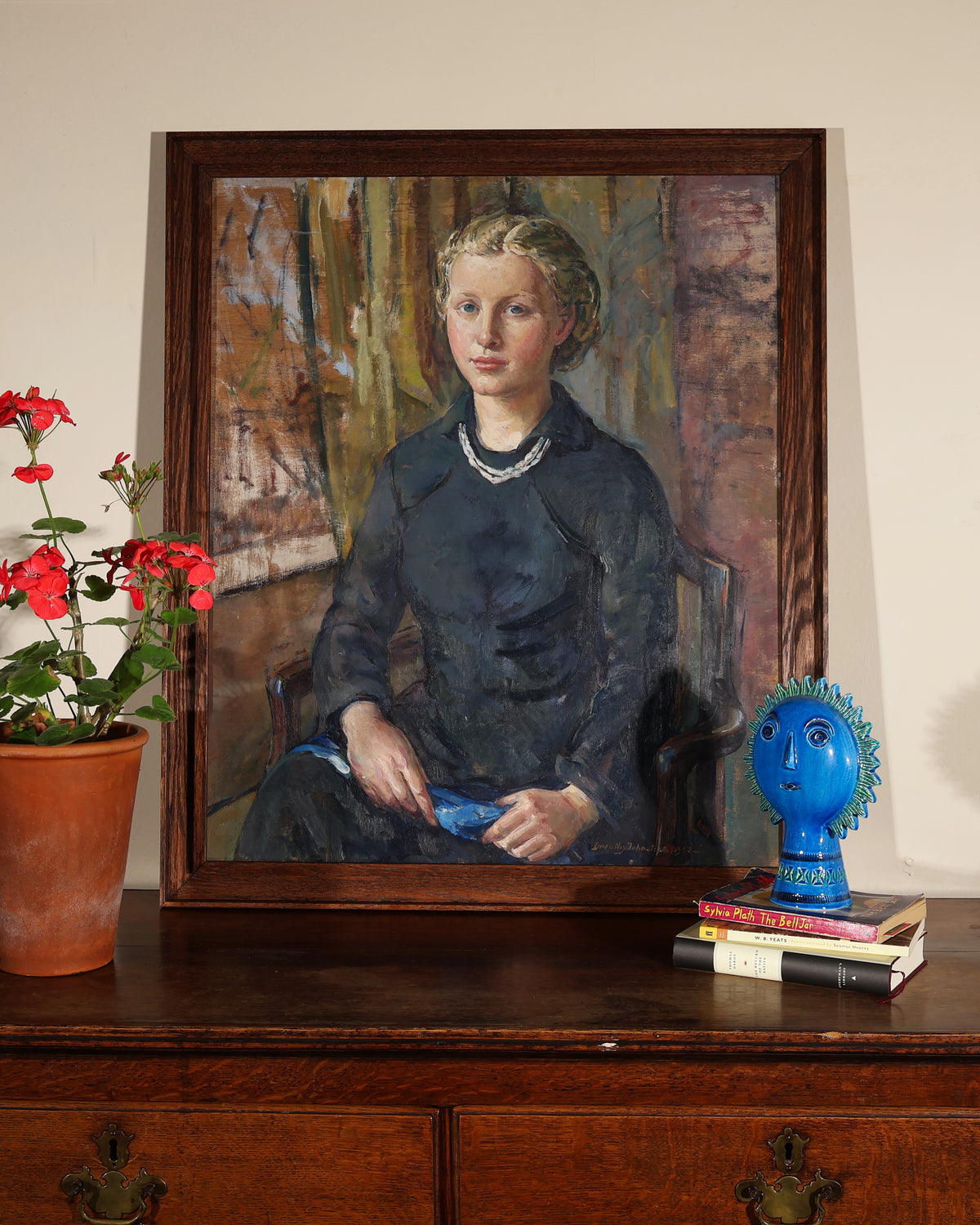 Dorothy Johnstone ARSA - Portrait of the Artist’s Daughter Anne