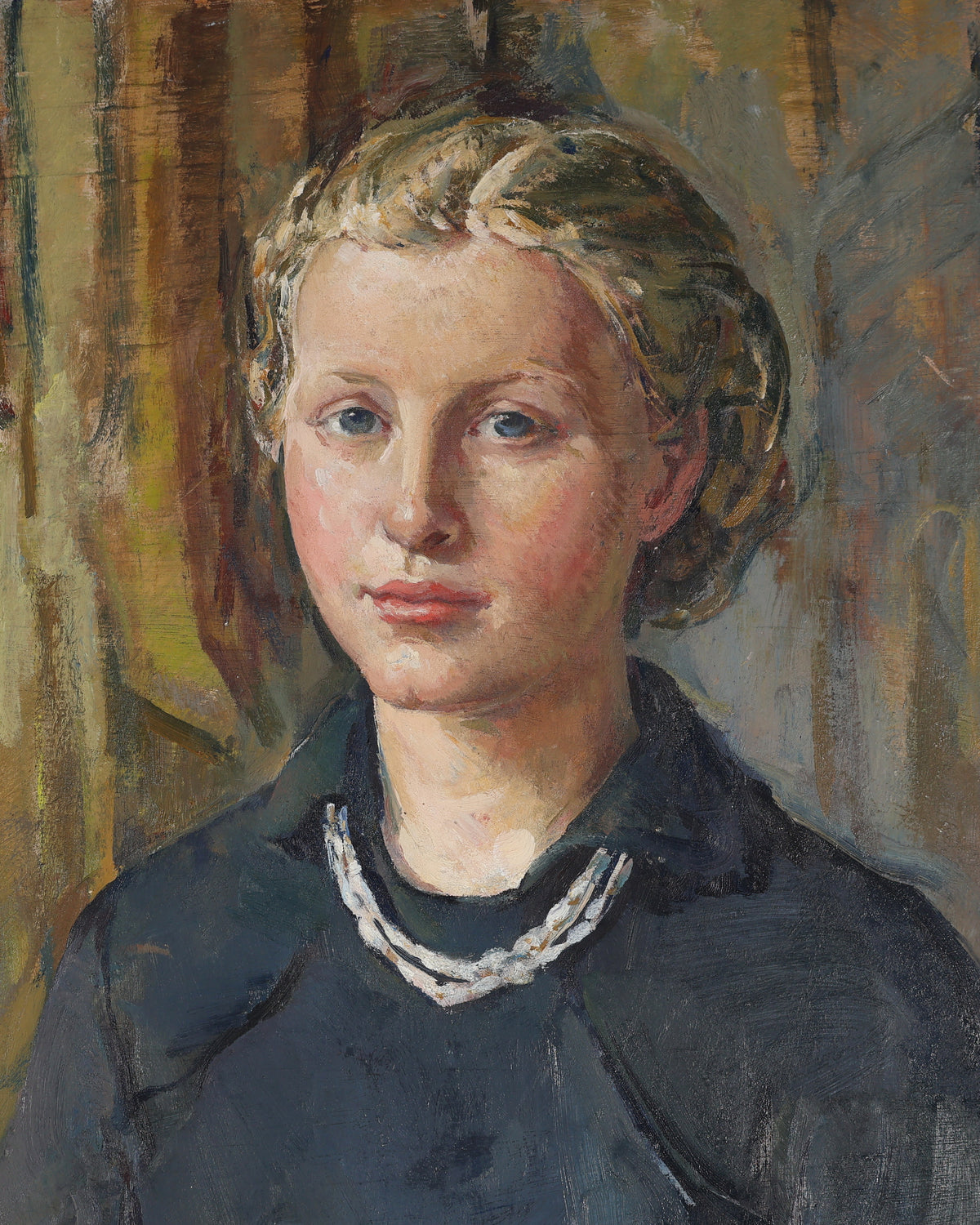 Dorothy Johnstone ARSA - Portrait of the Artist’s Daughter Anne