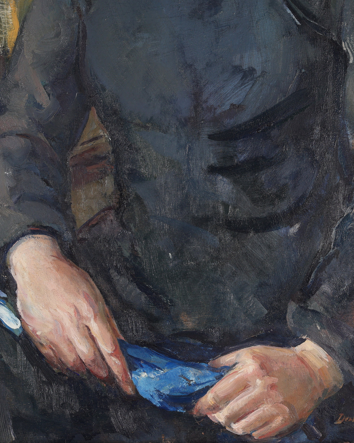 Dorothy Johnstone ARSA - Portrait of the Artist’s Daughter Anne
