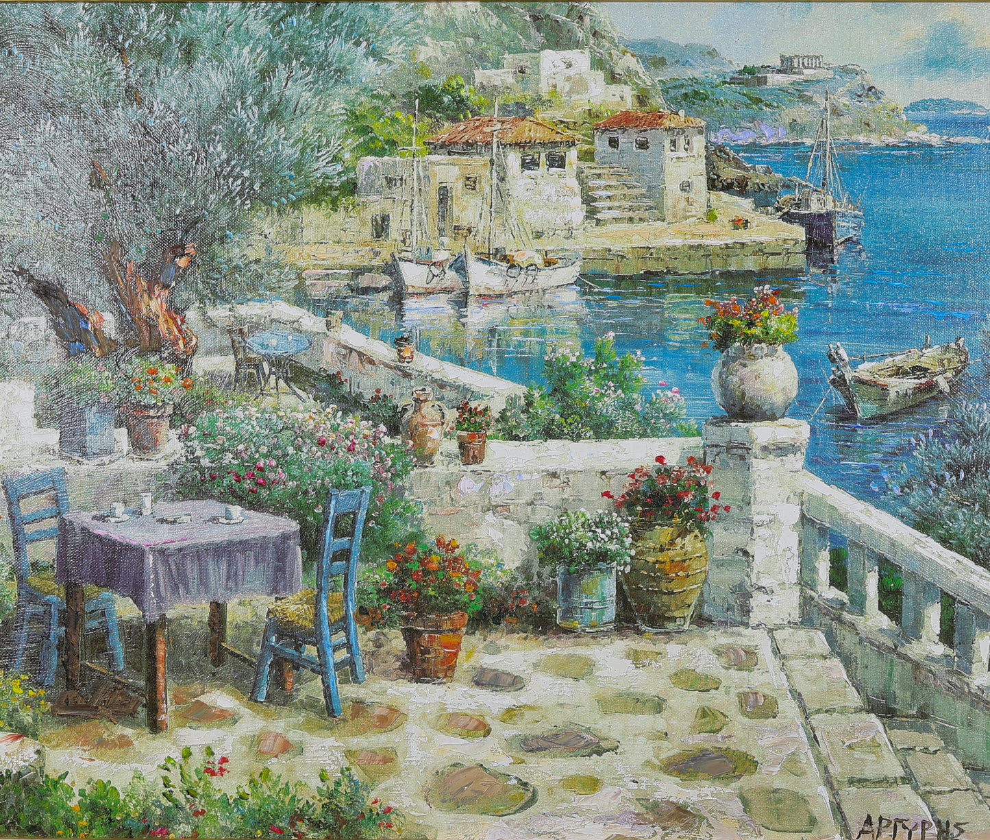 M. Argyris - Aegina Harbour Near Athens (2002)