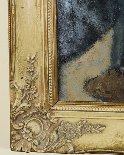 M. Miller - Mid Century Portrait of a Painter