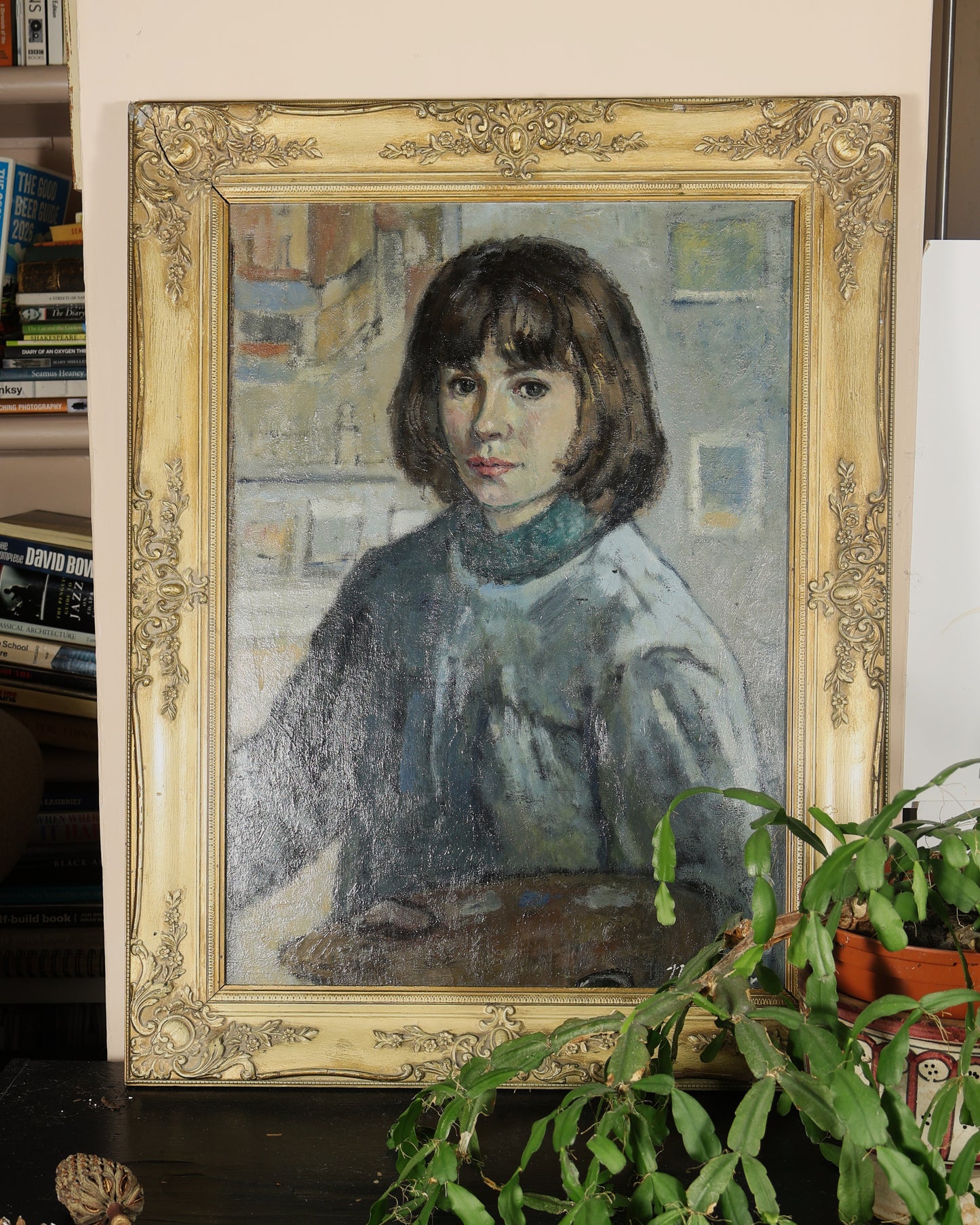 M. Miller - Mid Century Portrait of a Painter