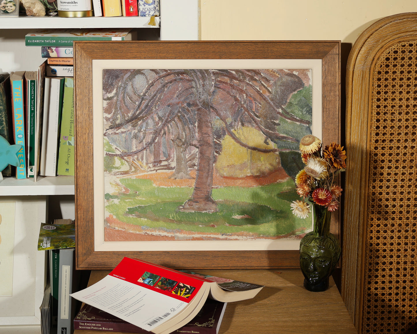 David Macbeth Sutherland RSA - In the Botanical Gardens