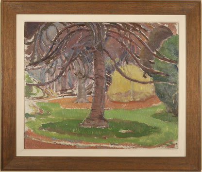 David Macbeth Sutherland RSA - In the Botanical Gardens