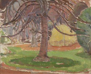 David Macbeth Sutherland RSA - In the Botanical Gardens