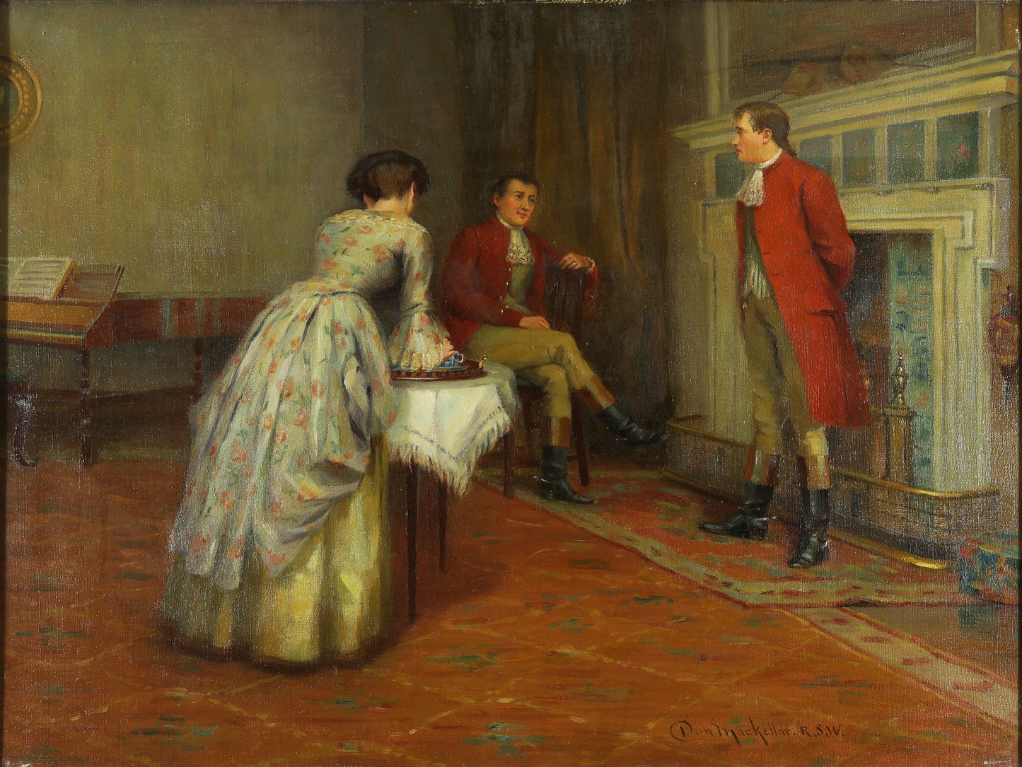 Duncan Mackellar RSW - After the Hunt