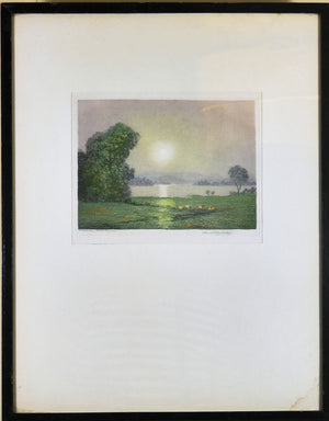 Claude Rowbotham - Lake of Menteith (In Golden Haze)