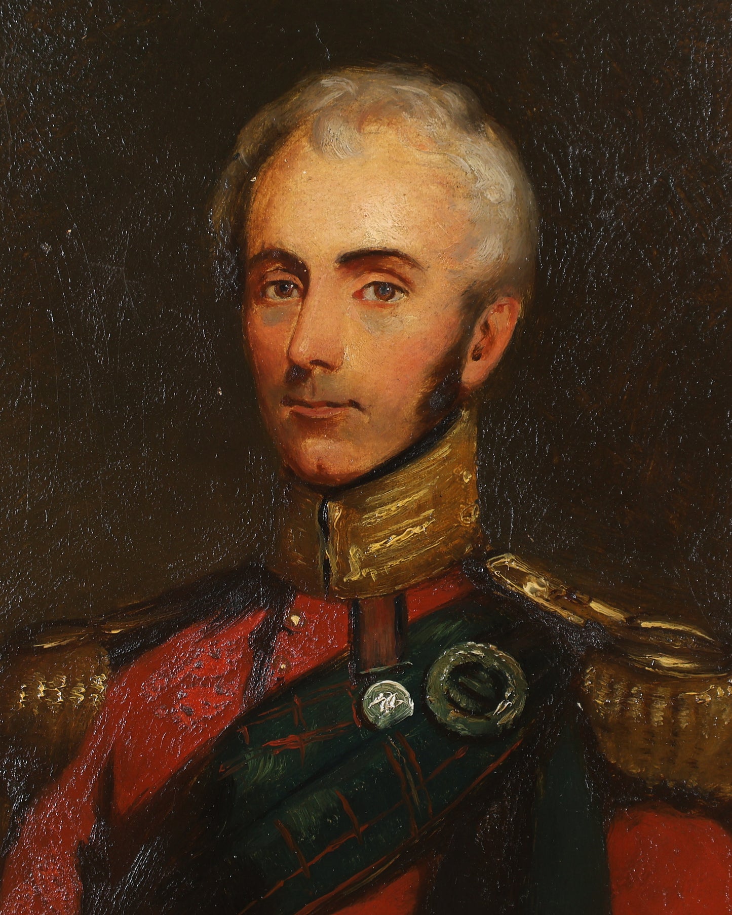 Portrait of a Cameron Highlander Officer
