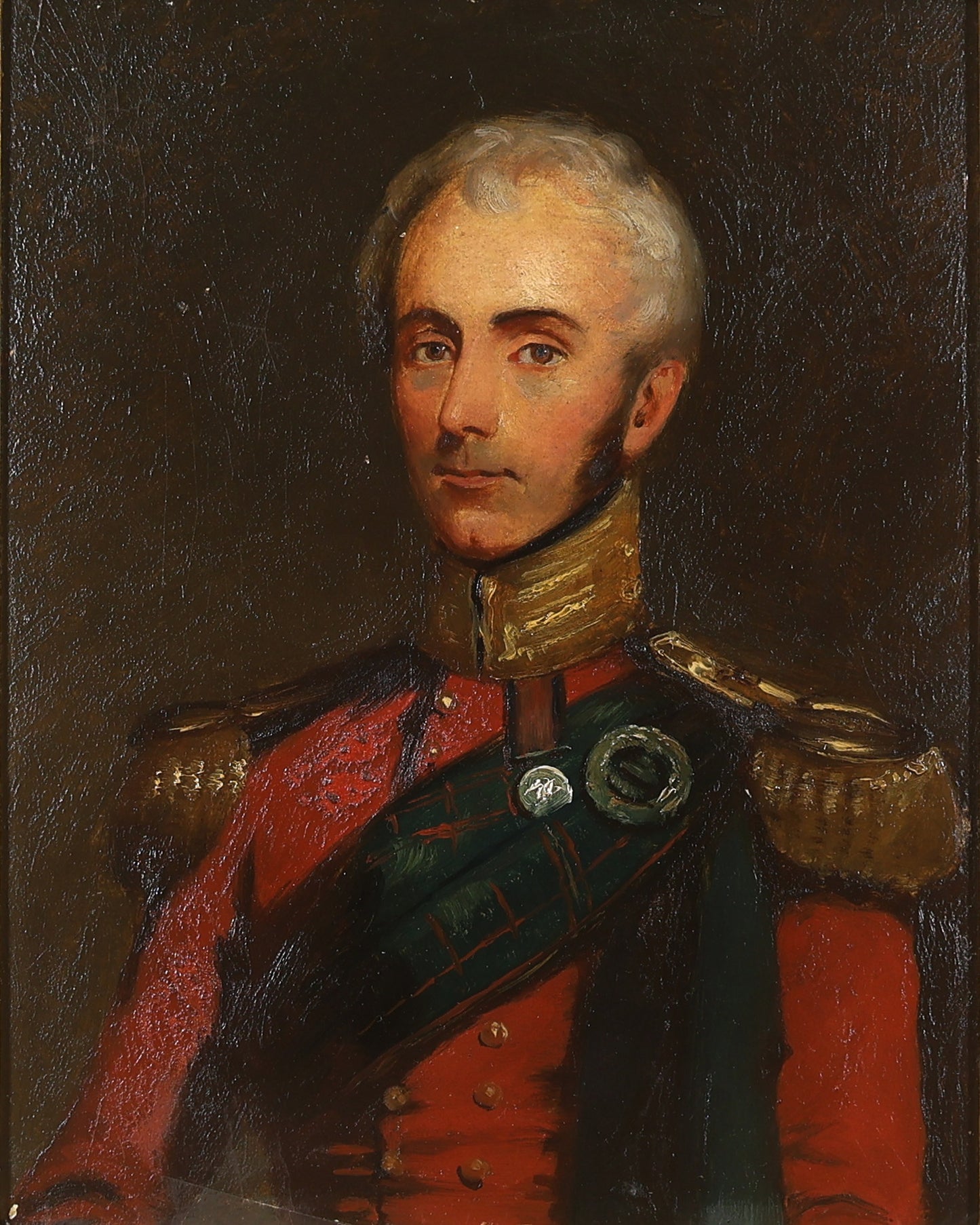 Portrait of a Cameron Highlander Officer