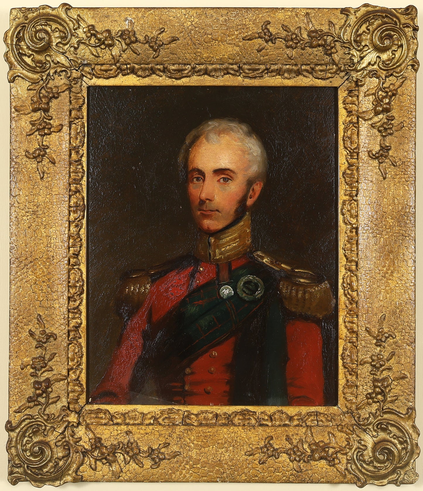 Portrait of a Cameron Highlander Officer