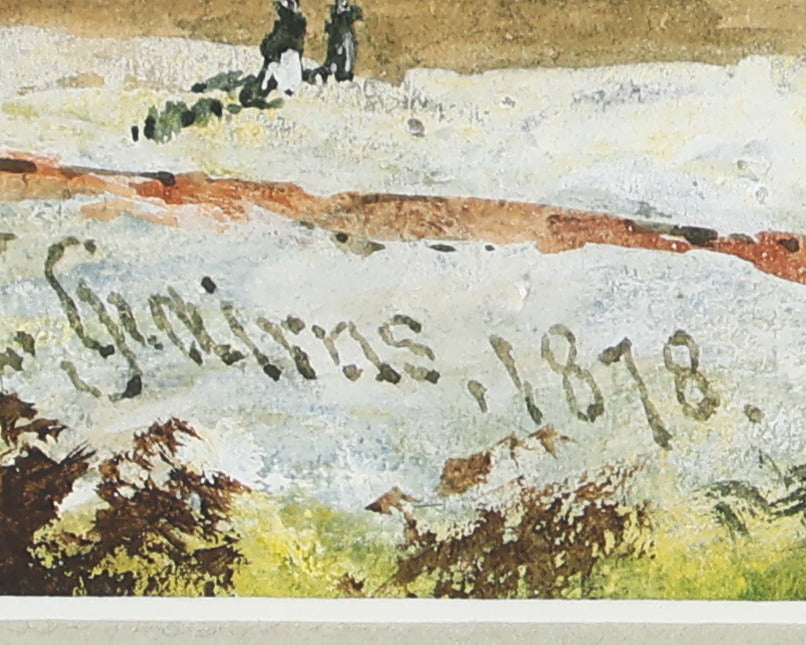 Cairns - St Margarets Loch, Arthurs Seat, Edinburgh (1878)