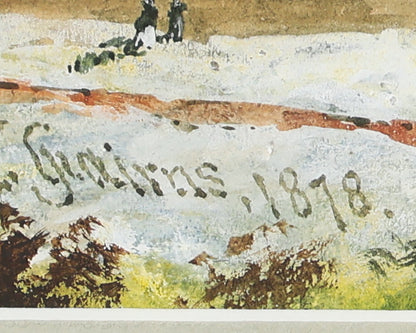 Cairns - St Margarets Loch, Arthurs Seat, Edinburgh (1878)