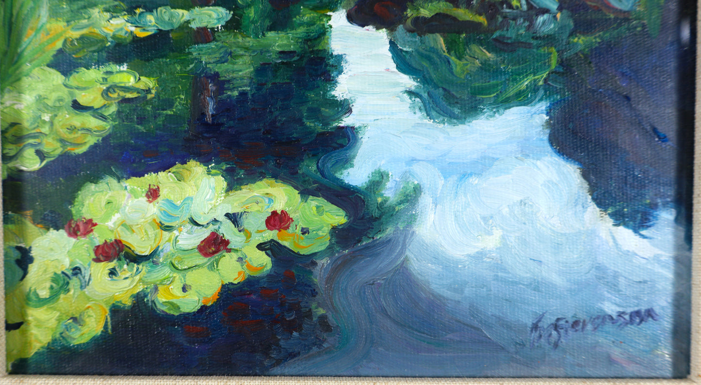 Fiona Stevenson - The Ring Pond, Chatsworth