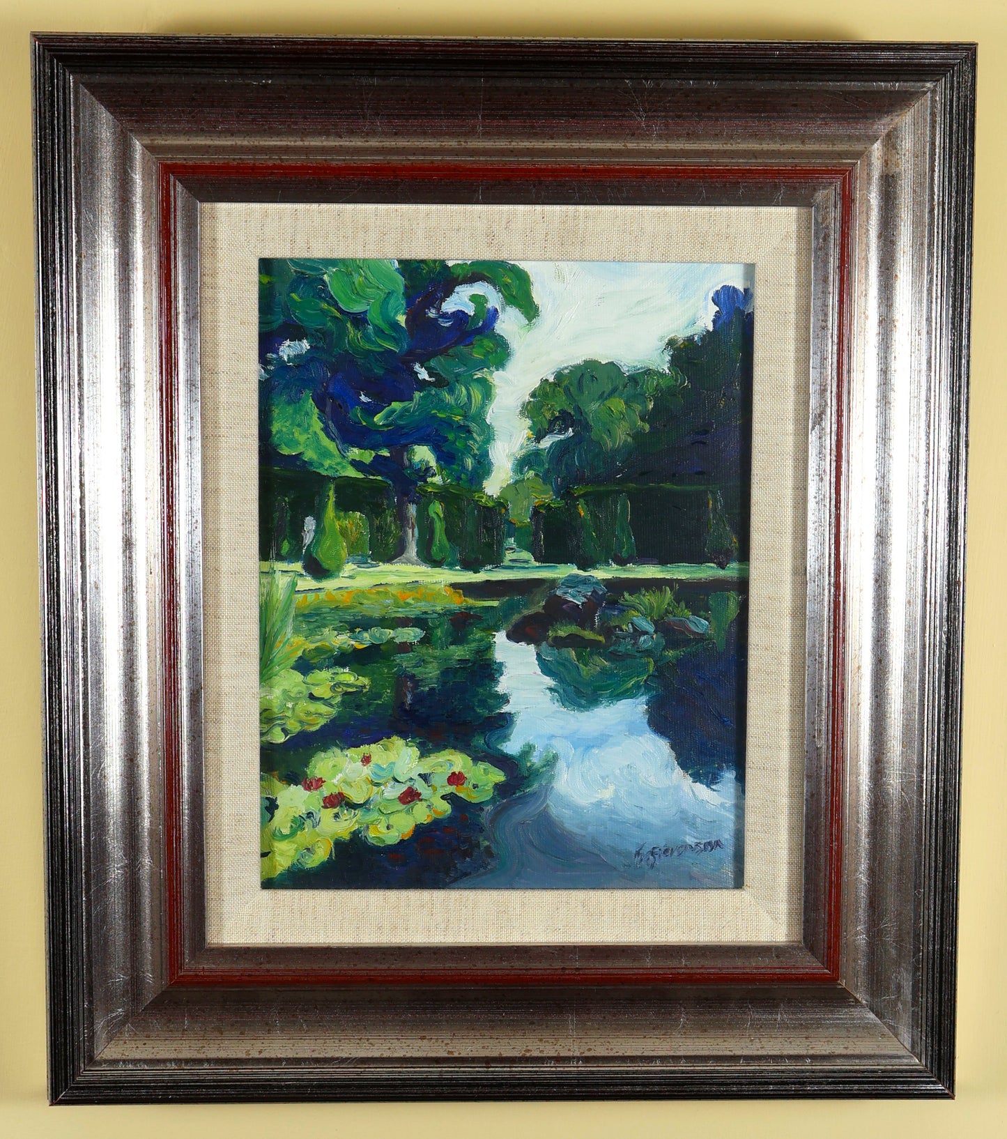 Fiona Stevenson - The Ring Pond, Chatsworth