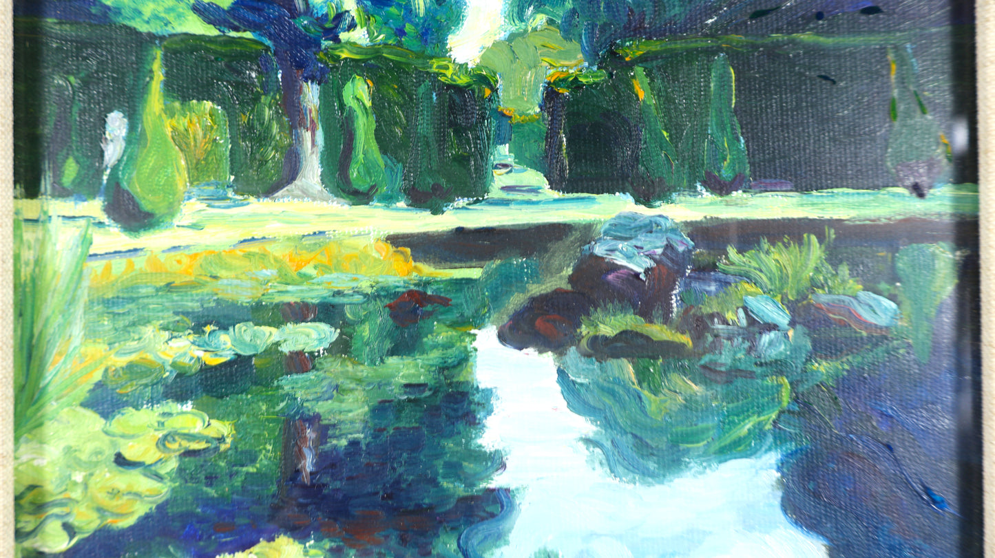 Fiona Stevenson - The Ring Pond, Chatsworth